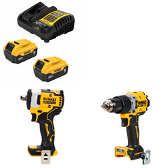 DeWalt DCB205-2C Battery Kit W/ FREE DCF911B Impact Wrench and FREE DCD805B Hammer Drill