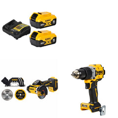 DeWalt DCB205-2C 20V Starter Kit W/ FREE DCS438B 20V Cut-Off Tool & Drill/Driver