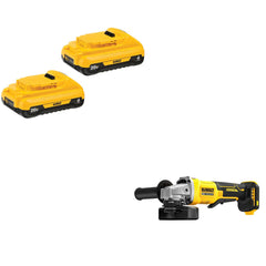 DeWalt DCB240-2 Battery Kit W/ FREE DCG408B Grinder