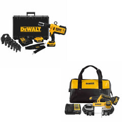 DeWalt DCE200M2K Crimp Tool Kit W/ FREE DCS378P1 Bandsaw Kit
