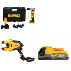 DeWalt DCE450D1 Copper Swage Tool Kit W/ FREE DWACPRIR Cutter and DCBP034 Battery