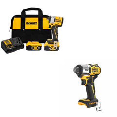 DeWalt DCF921P2 Impact Wrench Kit W/ FREE DCF845B Impact Driver