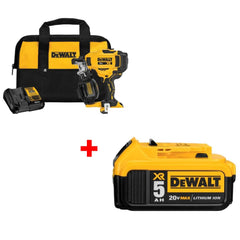 DeWalt DCN45RND1 20V Roofing Coil Nailer Kit w/ FREE DCB205 20V MAX Battery Pack
