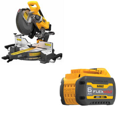 DeWalt DCS781B Miter Saw Kit W/ FREE DCB606 FlexVolt Battery