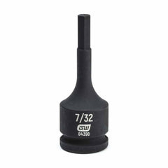 Gearwrench 84398 3/8" Drive Hex Bit Impact SAE Socket 7/32"
