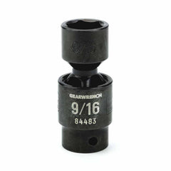 Gearwrench 84483 3/8" Drive 6 Point Standard X-Core Pinless Impact Universal SAE Socket 9/16"