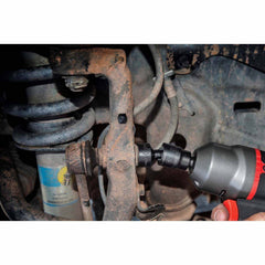 Gearwrench 84483 3/8" Drive 6 Point Standard X-Core Pinless Impact Universal SAE Socket 9/16"