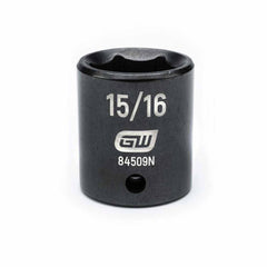 Gearwrench 84509N 1/2" Drive 6 Point Standard Impact SAE Socket 15/16"