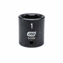 Gearwrench 84510N 1/2" Drive 6 Point Standard Impact SAE Socket 1"