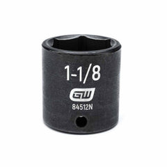 Gearwrench 84512N 1/2" Drive 6 Point Standard Impact SAE Socket 1-1/8"
