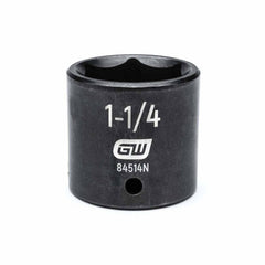 Gearwrench 84514N 1/2" Drive 6 Point Standard Impact SAE Socket 1-1/4"