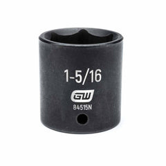 Gearwrench 84515N 1/2" Drive 6 Point Standard Impact SAE Socket 1-5/16"