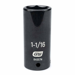 Gearwrench 84557N 1/2" Drive 6 Point Deep Impact SAE Socket 1-1/16"