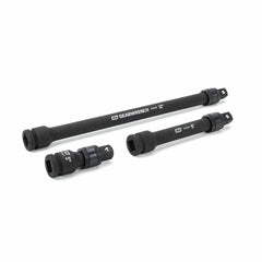 Gearwrench 84951N 3 Pc. 1/2" Drive Locking Impact Extension Set (3 Pack)