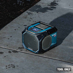 Makita GRM05 40V max XGT / 18V LXT Lithium?Ion Cordless/Corded Bluetooth Job Site Speaker (Tool Only)