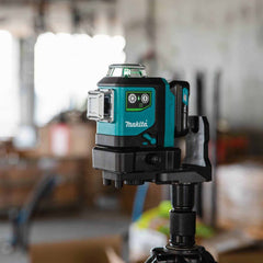 Makita SK700GDNAJ 12V max CXT Self-Leveling 360° 3-Plane Green Laser Kit