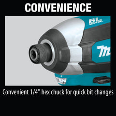 Makita XDT13Z 18V LXT Li-Ion Brushless Cordless Impact Driver Bare Tool