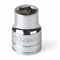 Gearwrench 80112 1/4" Drive 6 Point Standard SAE Socket 7/16"