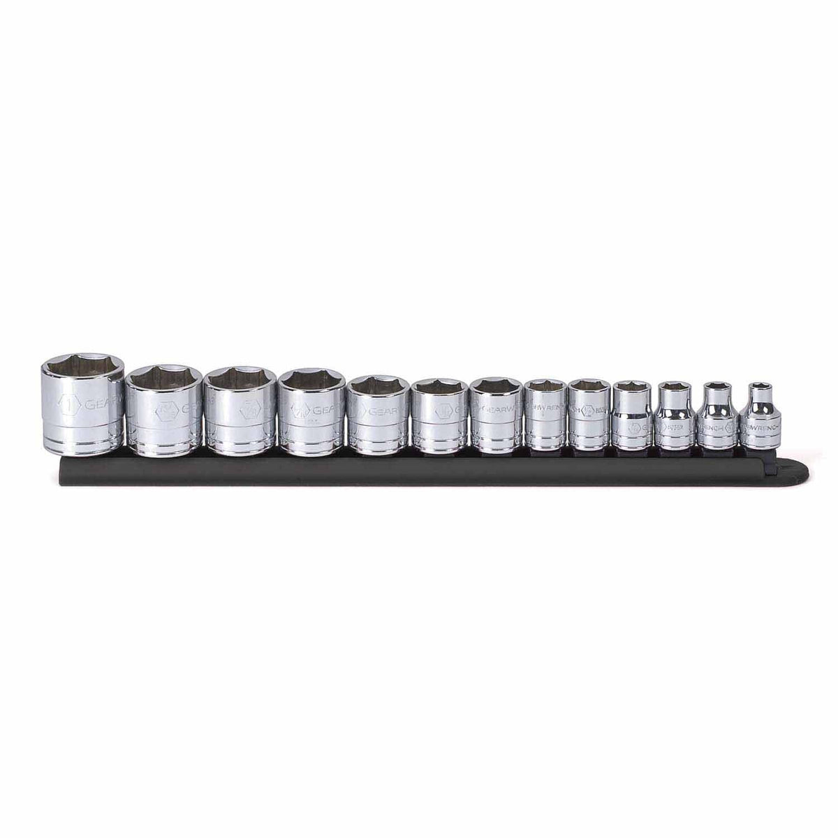 Gearwrench 80553 13 Pc. 3/8" Drive 6 Point Standard SAE Socket Set