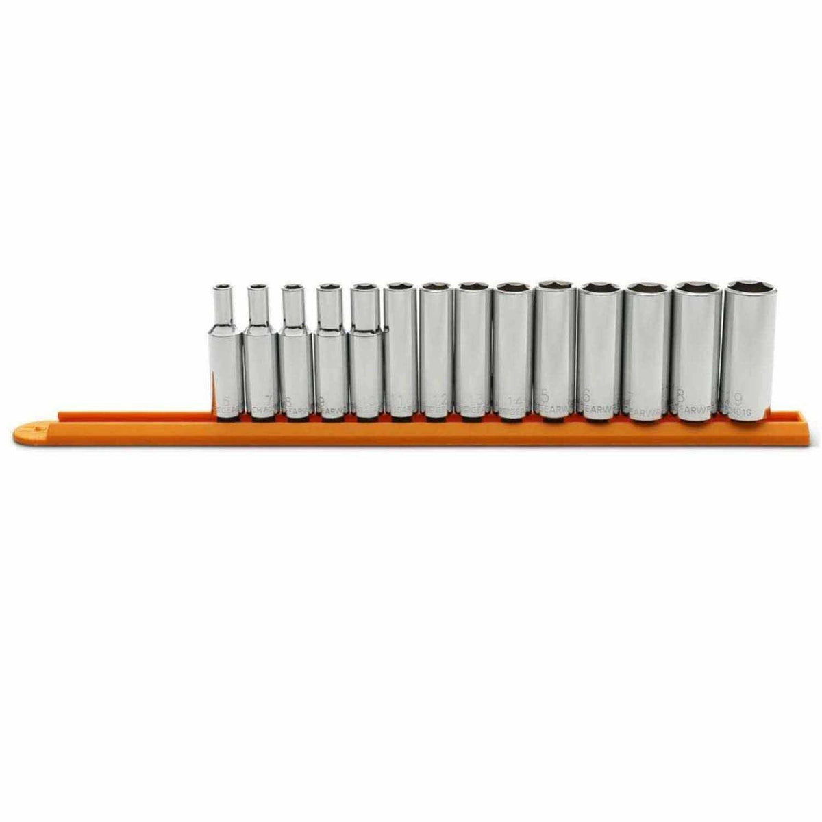 Gearwrench 80554 14 Pc. 3/8" Drive 6 Point Deep Metric Socket Set