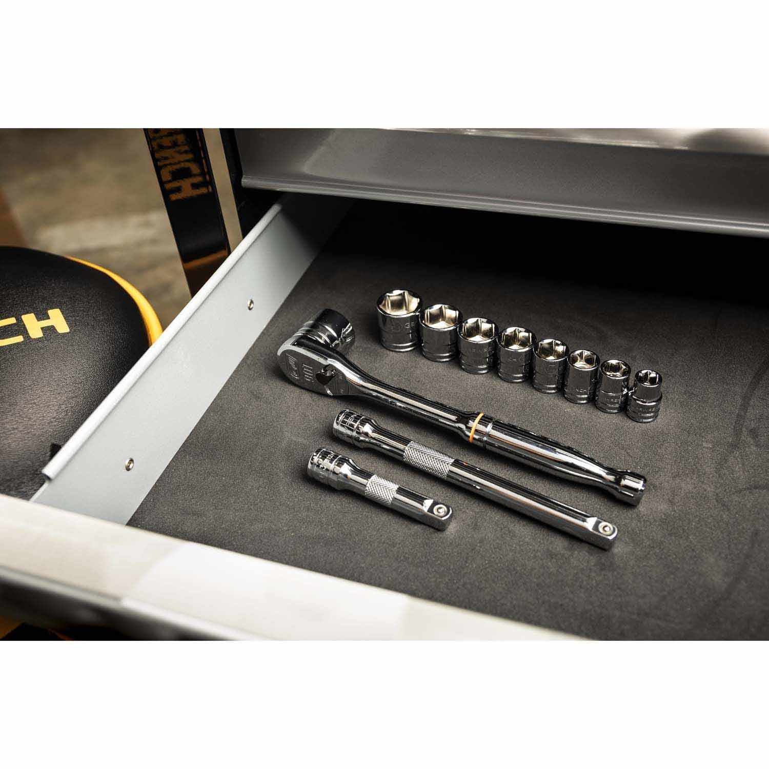 Gearwrench 80556 12 Pc. 3/8" Drive 6 Point Standard SAE Mechanics Tool Set