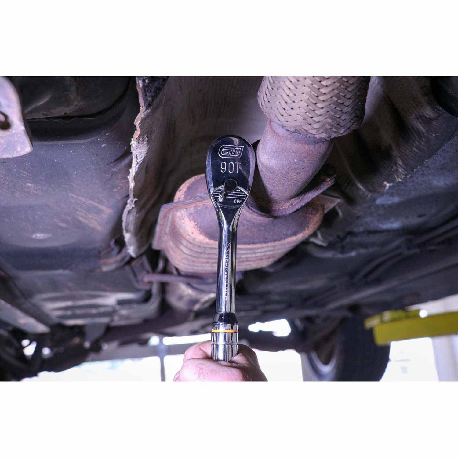 Gearwrench 80557 21 Pc. 3/8" Drive 6 & 12 Point Standard & Deep SAE Mechanics Tool Set