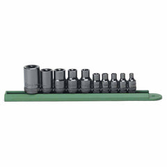 Gearwrench 80582 10 Pc. 1/4", 3/8" & 1/2" Drive External Torx Socket Set