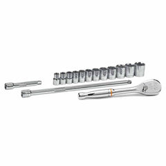 Gearwrench 80706 15 Pc. 1/2" Drive 6 Point Standard SAE Mechanics Tool Set