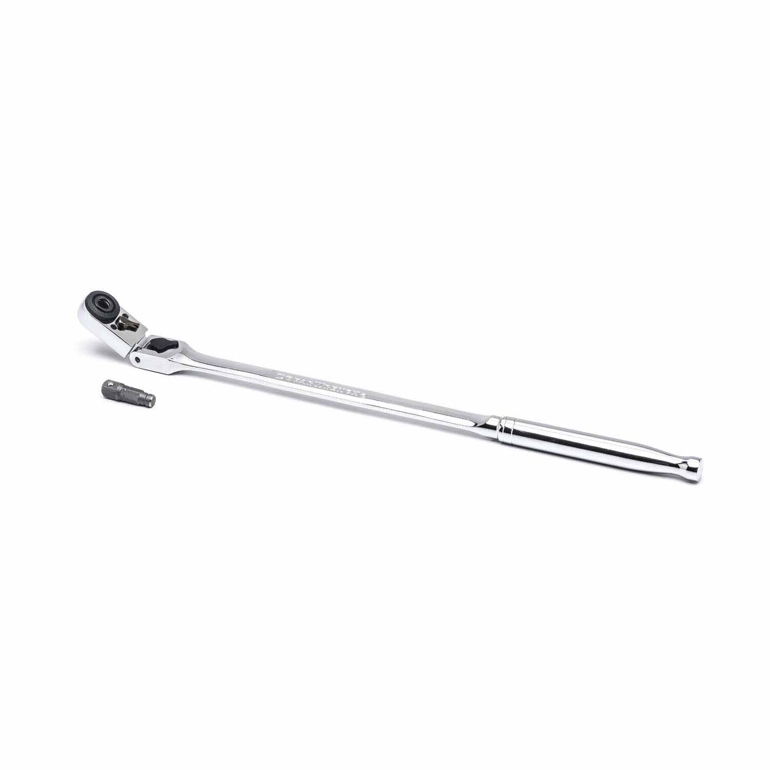 Gearwrench 81030 1/4" Drive 72-Tooth Quick Release Locking Flex Slim Head Ratchet 12"