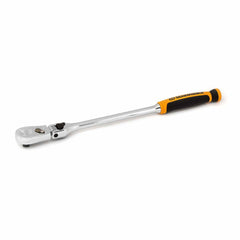 Gearwrench 81267T 3/8" Drive 90-Tooth Dual Material Locking Flex Head Teardrop Ratchet 13"