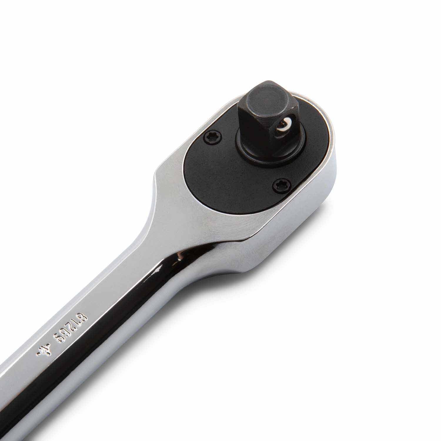 Gearwrench 81269XP 3/8" Drive 120XP Full Polish Chrome Extra Long Handle Teardrop Ratchet 18"
