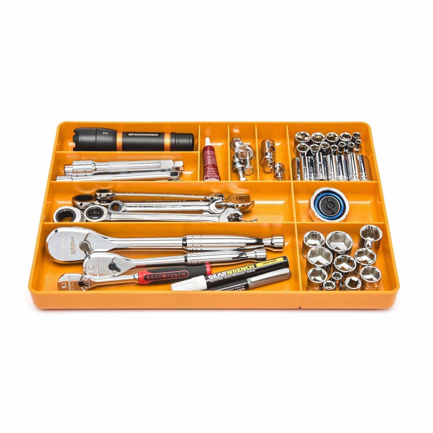 Gearwrench 83117 Universal Tool and Parts Tray for Organizing Tools and Parts