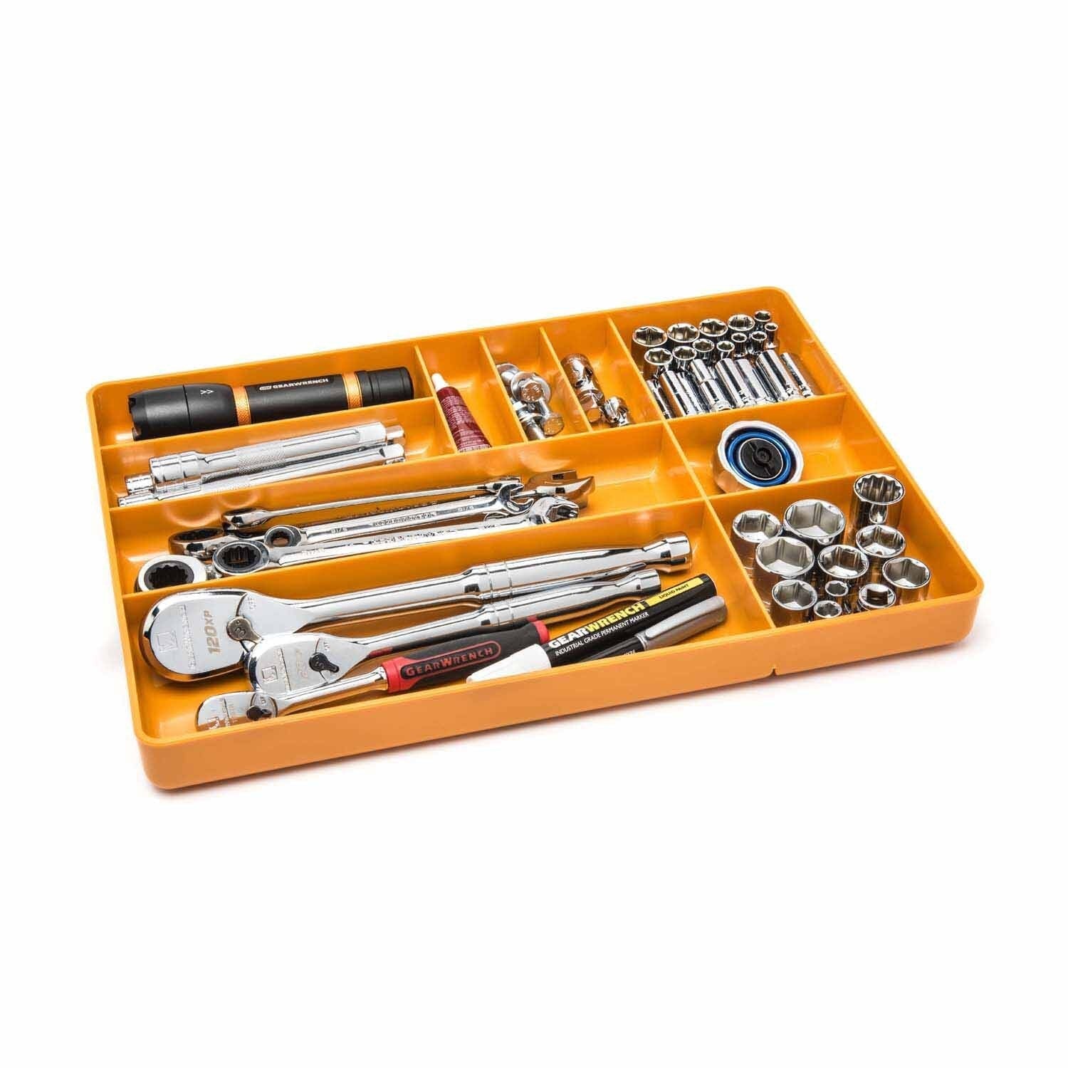 Gearwrench 83117 Universal Tool and Parts Tray for Organizing Tools and Parts