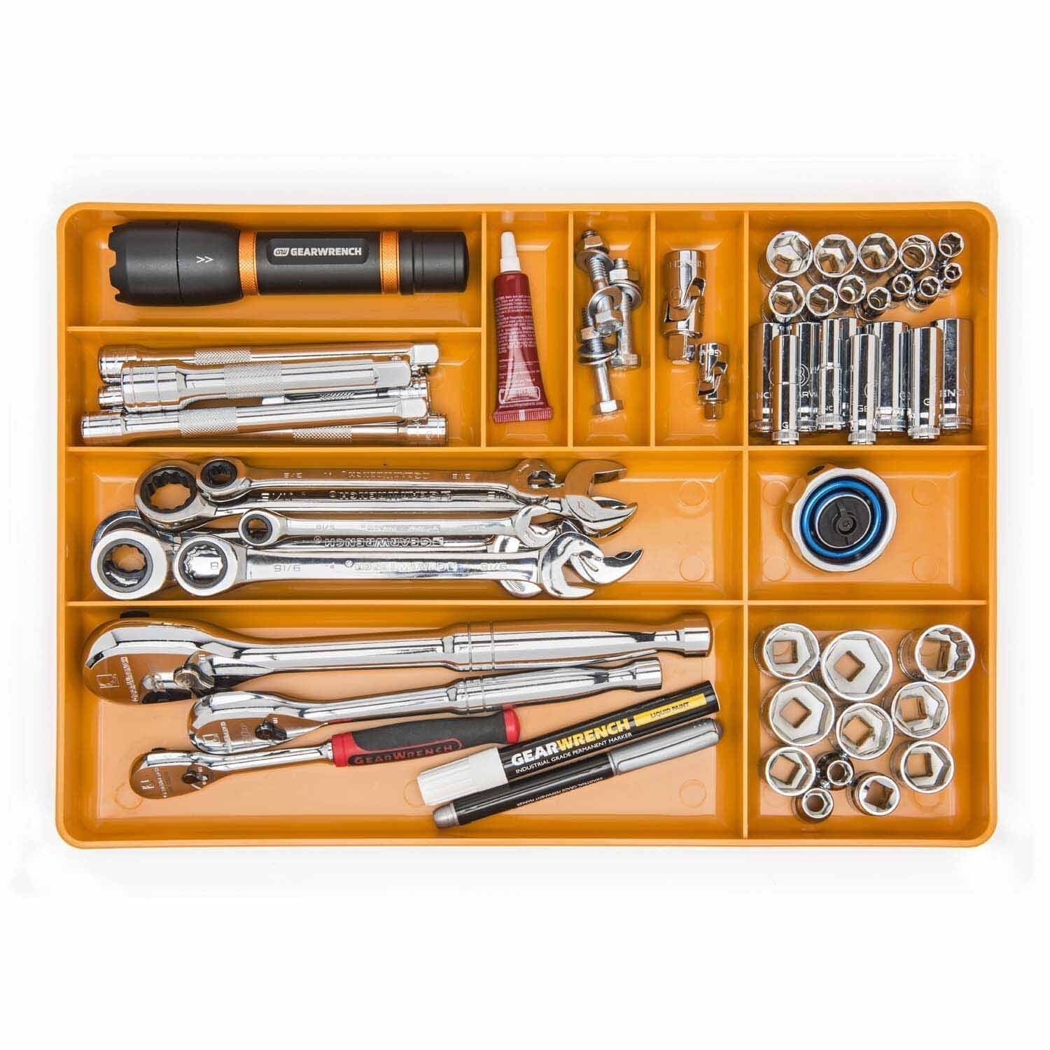 Gearwrench 83117 Universal Tool and Parts Tray for Organizing Tools and Parts