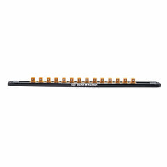 Gearwrench 83127 3/8" Drive Magnetic Socket Rail Includes 14 Clips