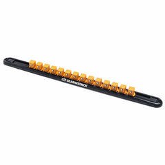 Gearwrench 83128 1/2" Drive Magnetic Socket Rail with 14 Clips