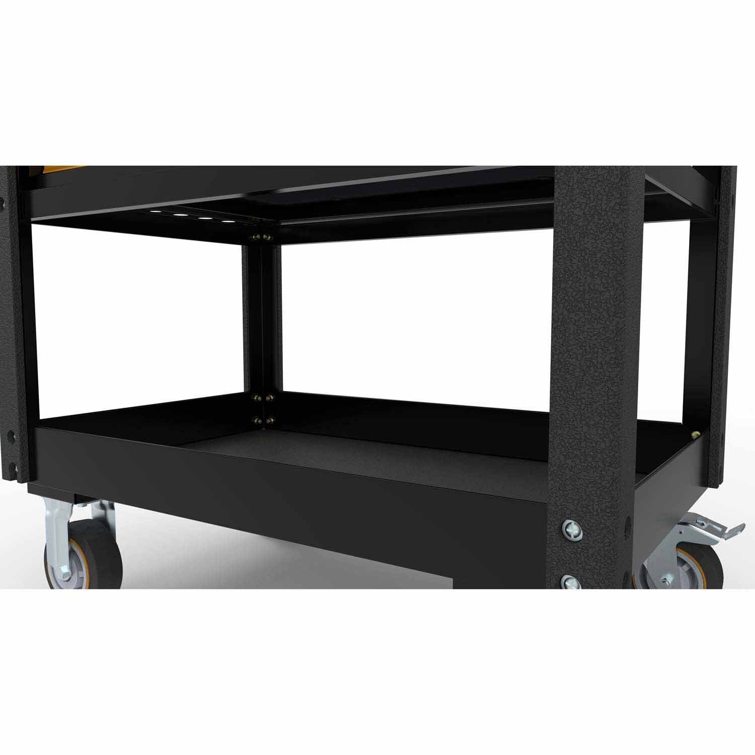 Gearwrench 83168 33" 4 Drawer Black & Orange Utility Cart