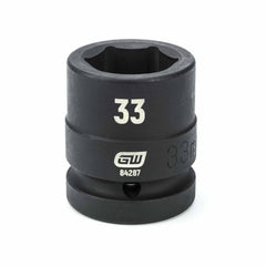 Gearwrench 84244 1" Drive 6 Point Standard Impact SAE Socket 4-1/8"