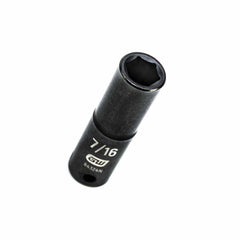 Gearwrench 84324N 3/8" Drive 6 Point Deep Impact SAE Socket 7/16"