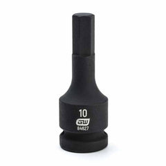 Gearwrench 84627 1/2" Drive Hex Bit Impact Metric Socket 10mm