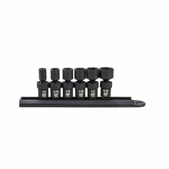 Gearwrench 84904 6 Pc. 1/4" Drive 6 Point Standard Universal Impact SAE Socket Set