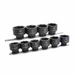 Gearwrench 84998 10 Pc. 3/4" Drive 6 Point Standard Impact SAE Socket Set