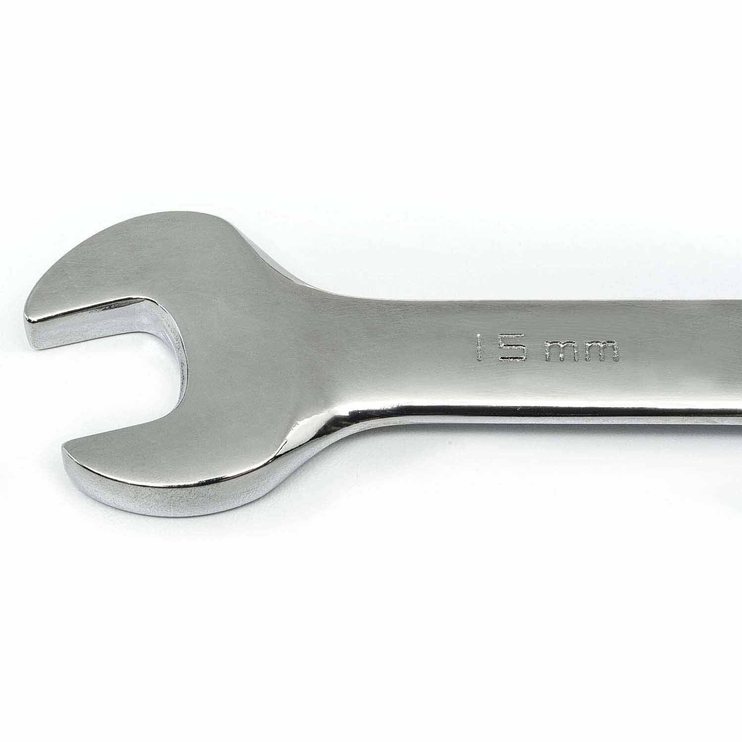 Gearwrench 93004D 5 Pc. 72-Tooth 12 Point Ratcheting Combination Metric Wrench Set