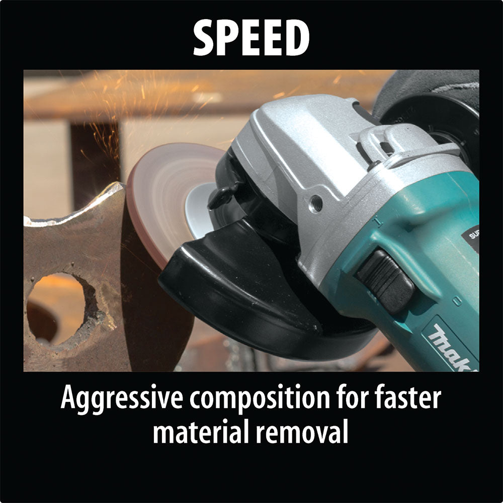 Makita A-95984-25 4-1/2" x 1/4" x 5/8-11" INOX Grinding Wheel, 36 Grit, 25/pk