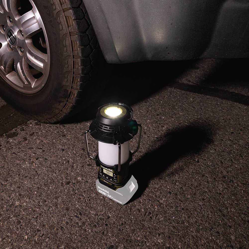 Makita ADRM13 Outdoor Adventure 18V LXT Bluetooth Radio and L.E.D. Lantern