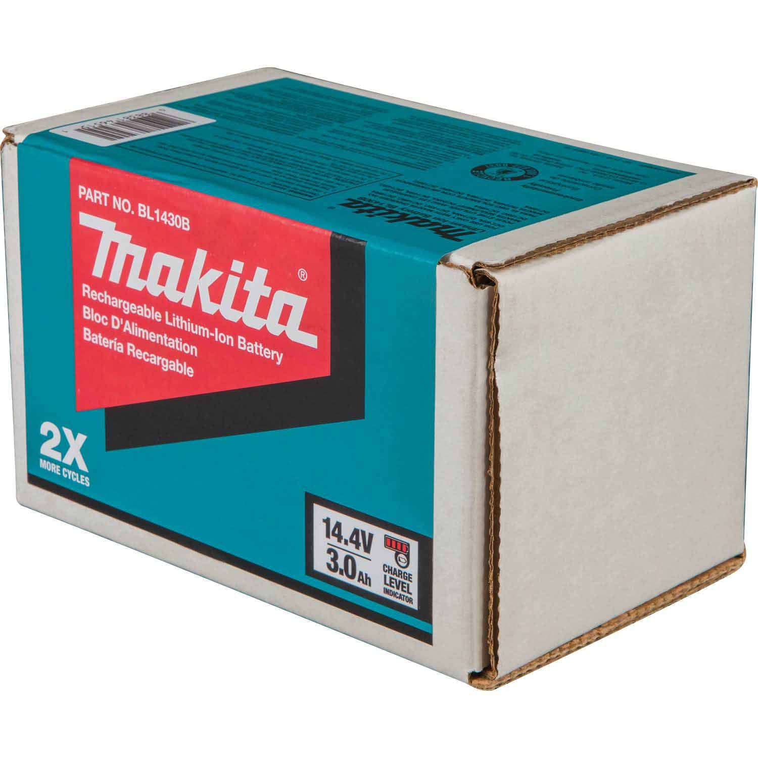 Makita BL1430B 14.4V LXT 3.0Ah Li-Ion Battery with LED