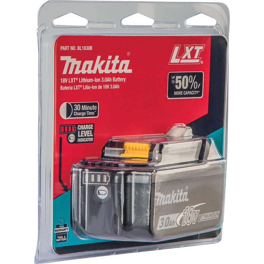Makita BL1830B 18V LXT 3.0 Ah Li-ion Battery
