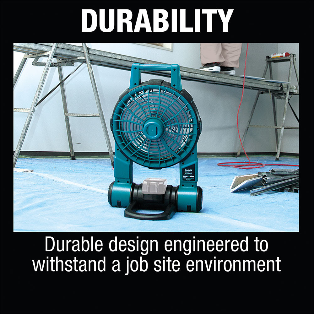 Makita DCF201Z 18V LXT Lithium-Ion Cordless Job Site Fan (Tool only)