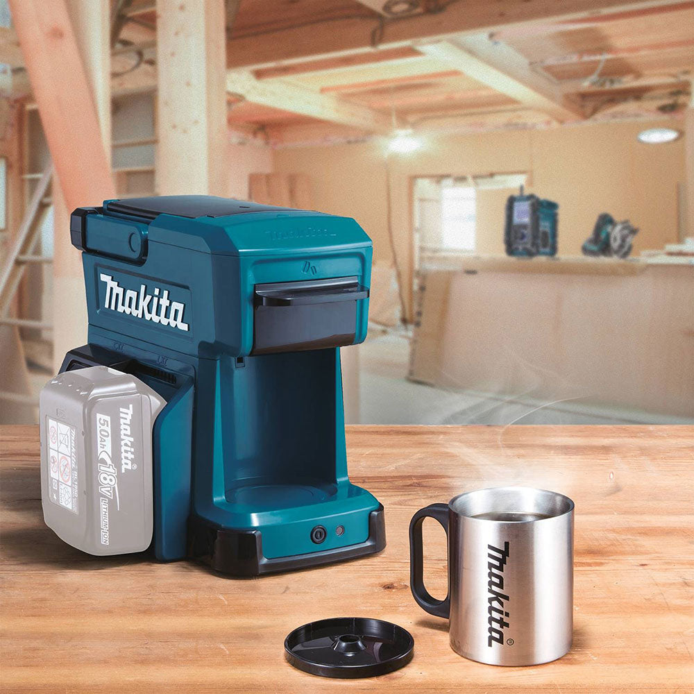 Makita DCM501Z 18V LXT / 12V Max CXT Lithium-Ion Coffee Maker, Tool Only