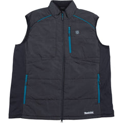 Makita DCV202ZL 18V LXT Lithium-Ion Cordless Heated Vest, Vest Only (Black, Large)